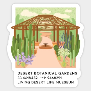 Desert Botanical Gardens Sticker